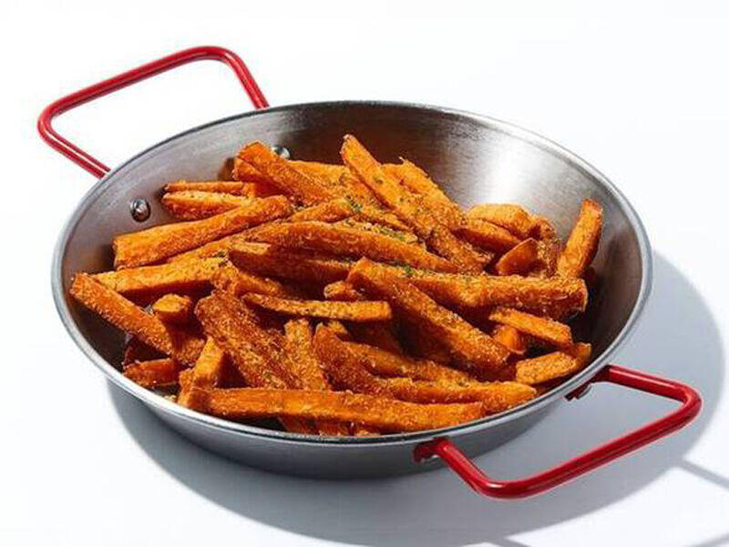Sweet Potato Fries with sugar